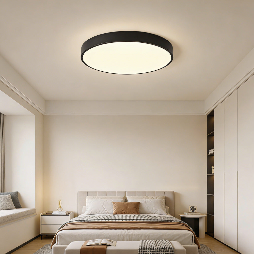 Lampsmodern-UK Circular Flush Mount LED Ceiling Light Slim Profile
