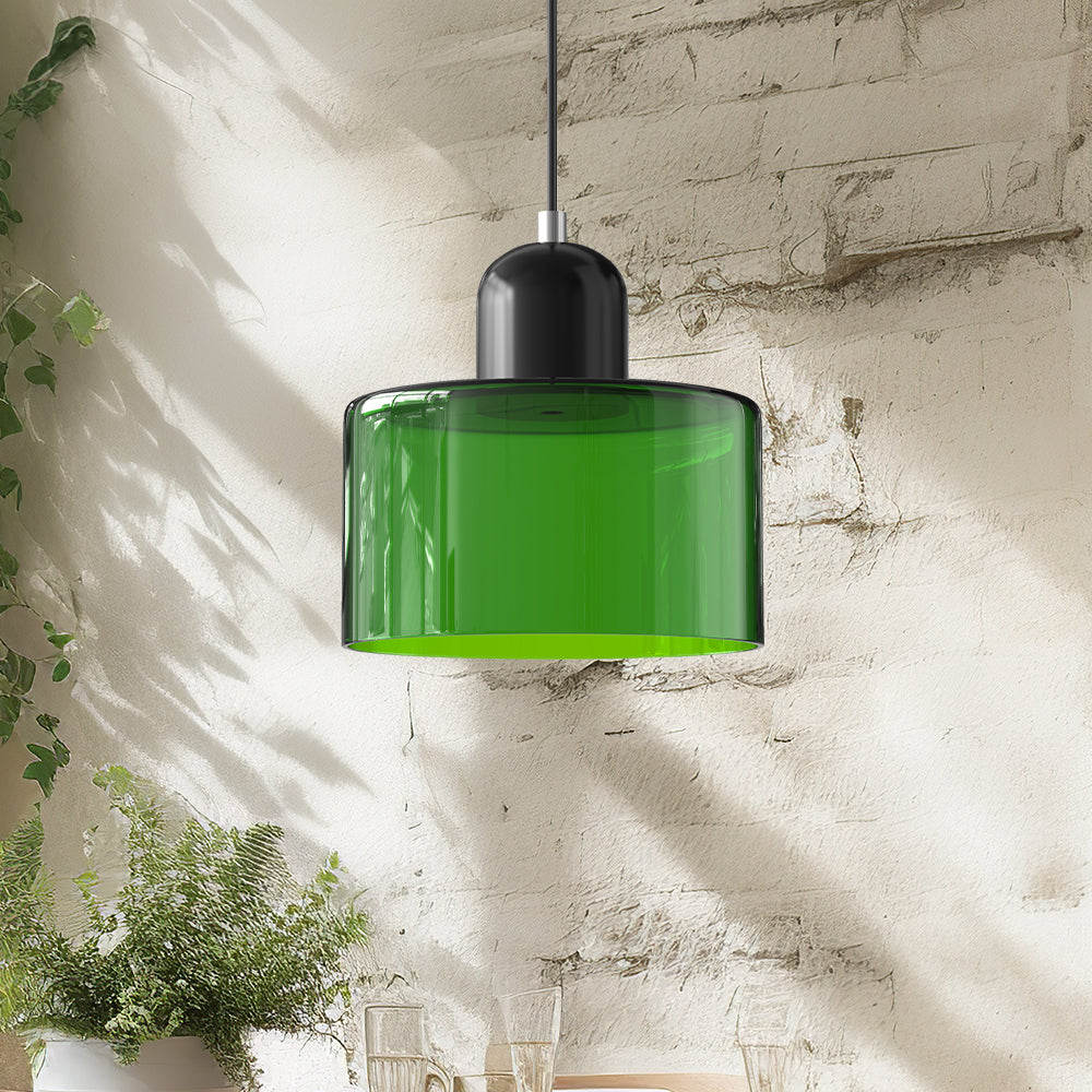 Lampsmodern-UK Bauhaus Creative Glass Pendant Light Adjustable D5.9 H6.7in
