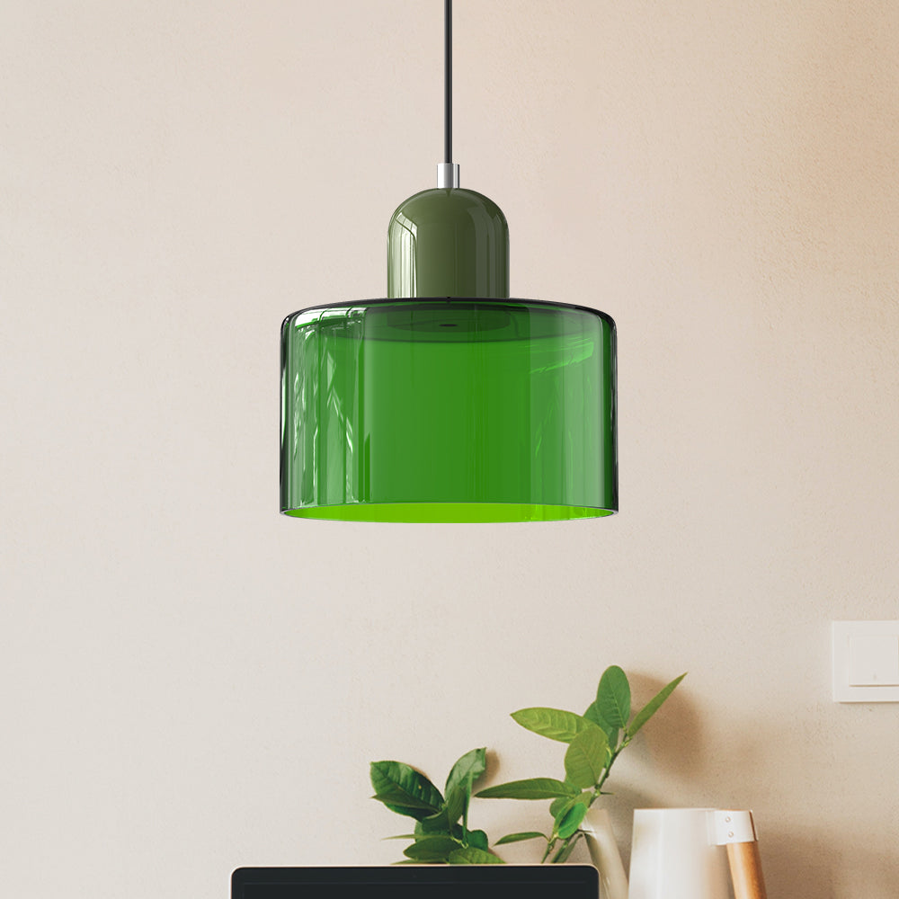 Lampsmodern-UK Bauhaus Creative Glass Pendant Light Adjustable D5.9 H6.7in