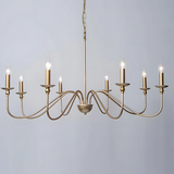 Lampsmodern-UK Simple Modern Iron Pendant Light, 34.6in Dia x 15in