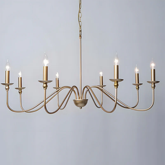 Lampsmodern-UK Simple Modern Iron Pendant Light, 34.6in Dia x 15in