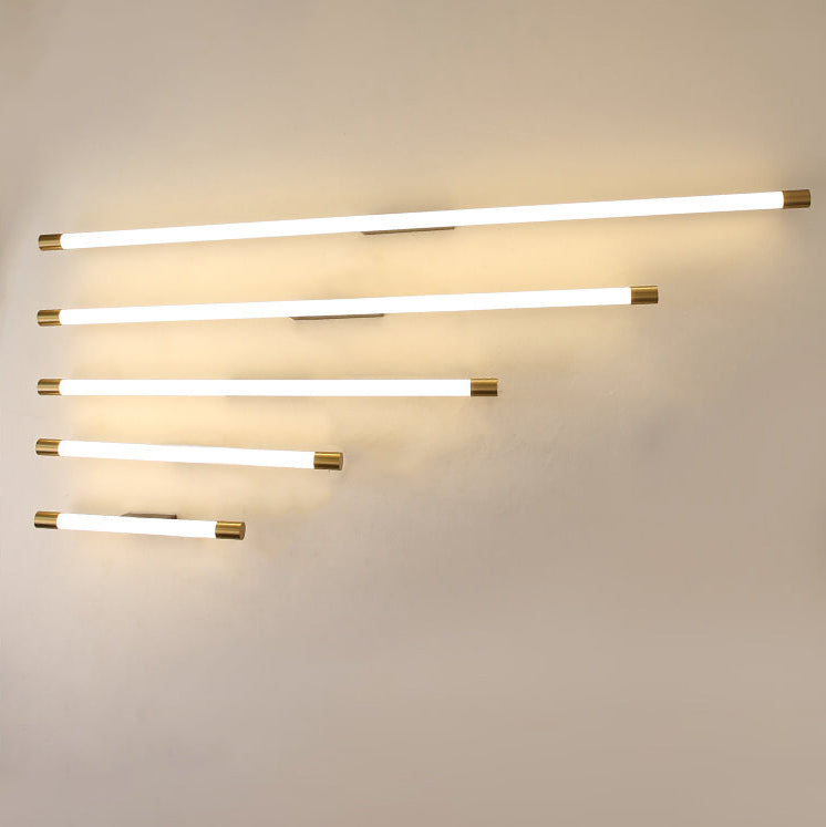 Cool white LED wall sconce showing daylight colour temperature