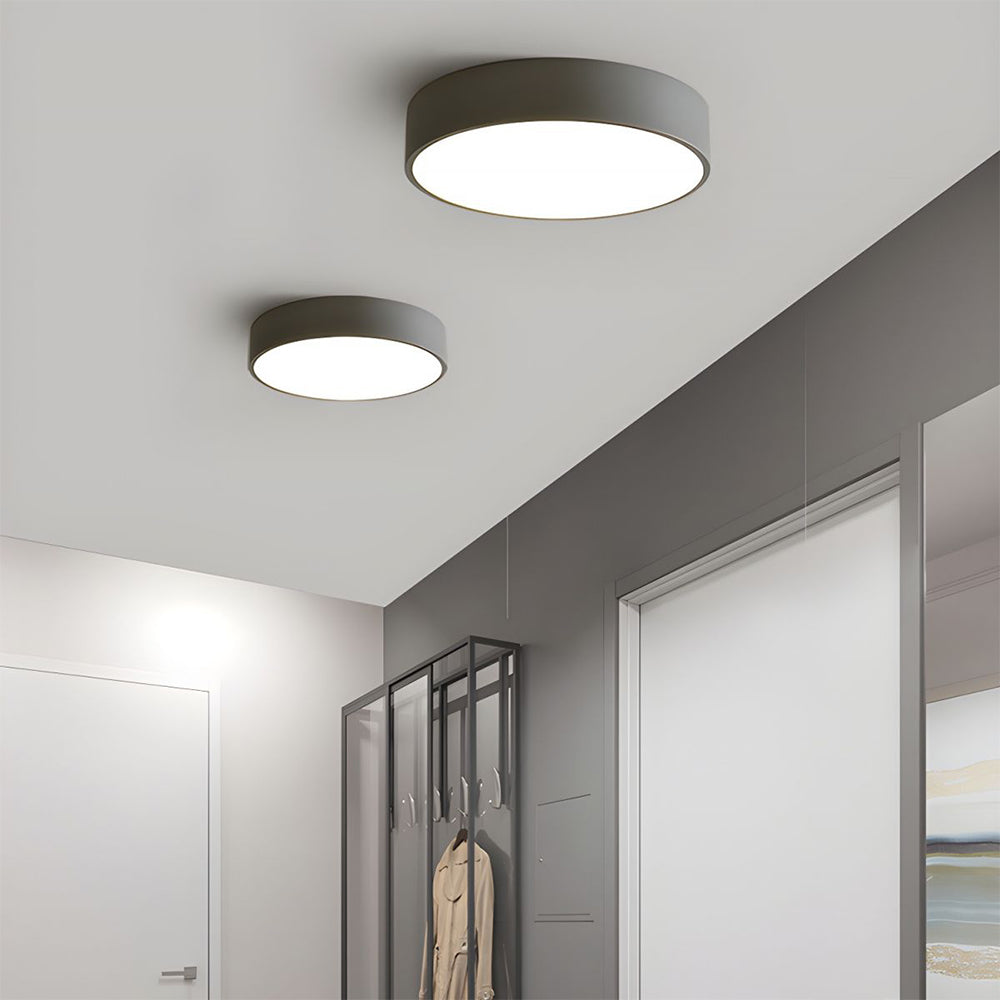 Lampsmodern-UK Circular Flush Mount LED Ceiling Light Slim Profile