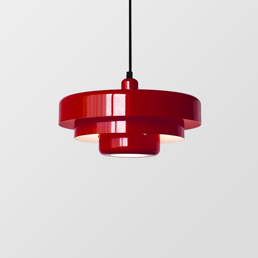 Lampsmodern-UK Bauhaus Iron Pendant Light Single-Head 13.8in x 8.3in