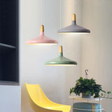 Lampsmodern-UK Nordic Macaron Solid-Wood Pendant Light E26/E27 Modern