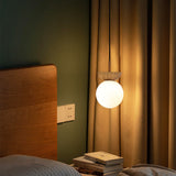 Modern Minimalist Glass Orb Ceiling Light Iron 1-Light
