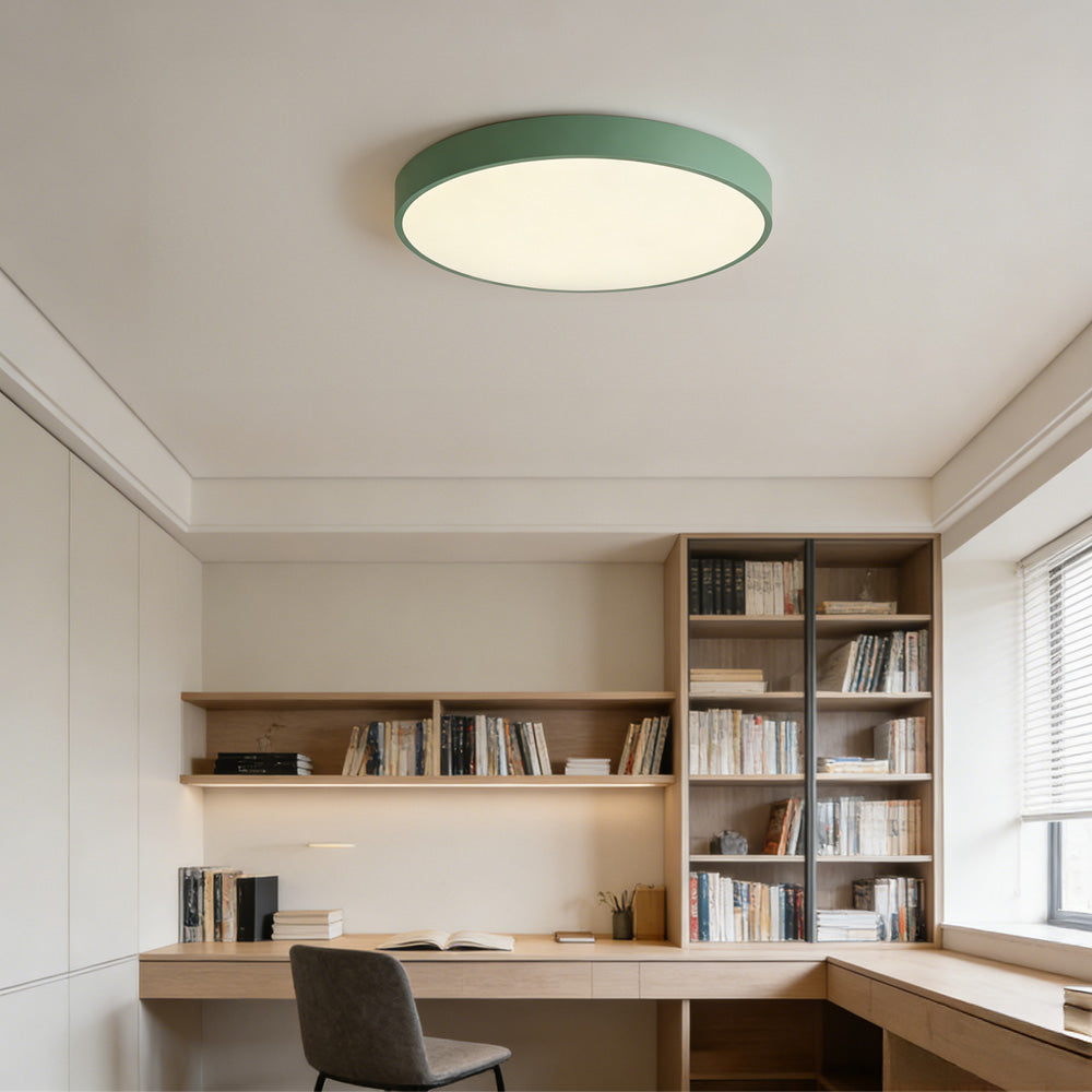 Lampsmodern-UK Circular Flush Mount LED Ceiling Light Slim Profile