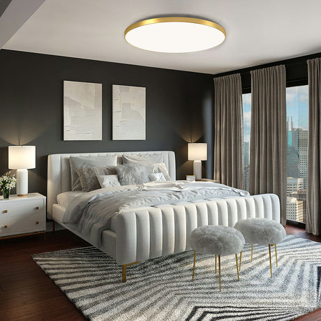 Lampsmodern-UK Modern Round LED Ceiling Light Slim Flush Mount