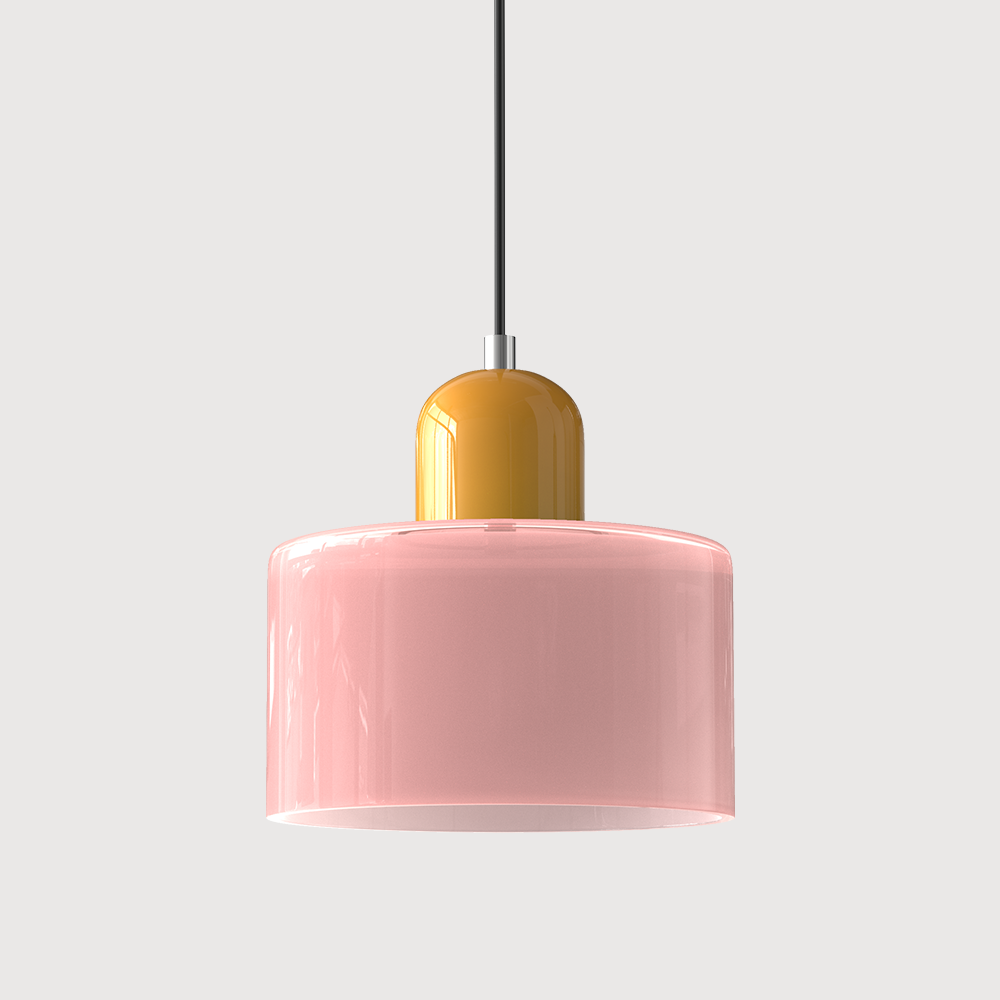 Lampsmodern-UK Bauhaus Creative Glass Pendant Light Adjustable D5.9 H6.7in