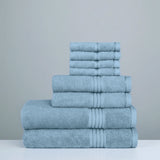 Premium Bath Towel Sets – 100% Egyptian Cotton, 550 GSM, 4 and 8-Piece Sets