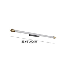 Modern Minimalist LED Wall Sconce Lamp Aluminum PC Thin Tube
