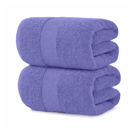 2 - Pack Jumbo Bath Towels, Extra Large 35 x 70 Inch - Towels - Hurbane Home