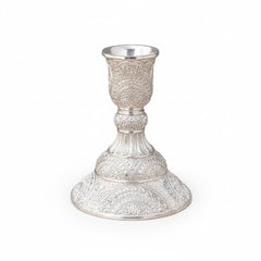 2 Piece Crystal Candle Holder Set - Elegant Decorative Centerpiece for Home Decor - metal candle holder - Hurbane Home