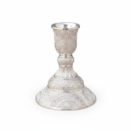 2 Piece Crystal Candle Holder Set - Elegant Decorative Centerpiece for Home Decor - metal candle holder - Hurbane Home