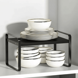2 Tier Countertop Kitchen Shelf - Space Saving Organizer for Smart Storage - Kitchen Countertop Shelf - Hurbane Home
