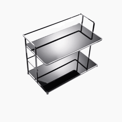 2 Tier Organizer - Multifunctional Household Kitchen Shelf with Double Layers - Hurbane Home