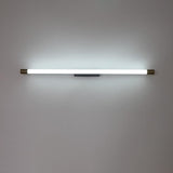 Side profile showing the slim depth of the tube LED wall light