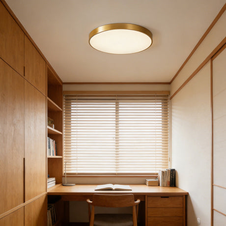 Lampsmodern-UK Circular Flush Mount LED Ceiling Light Slim Profile