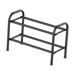 2/3 Tier Shoe Rack – Expandable Metal Shoe Organizer - 2 Tier Shoe Rack - Hurbane Home