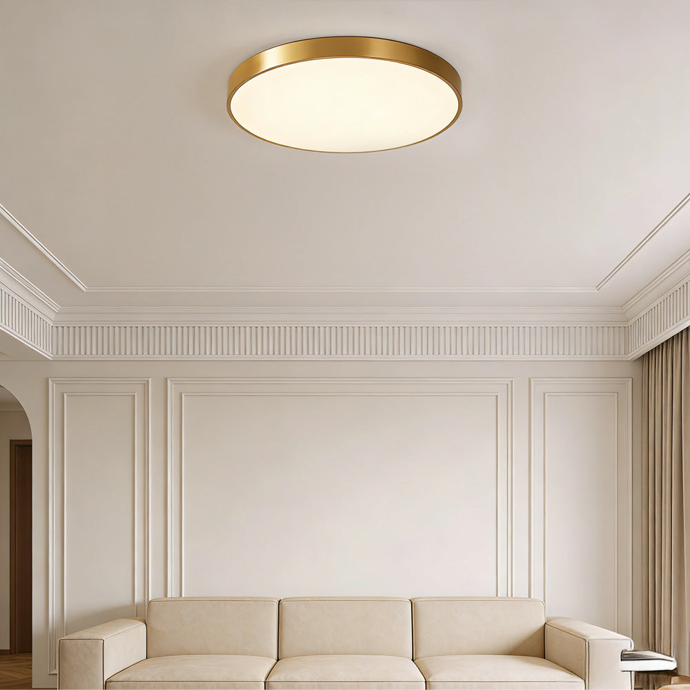 Lampsmodern-UK Circular Flush Mount LED Ceiling Light Slim Profile