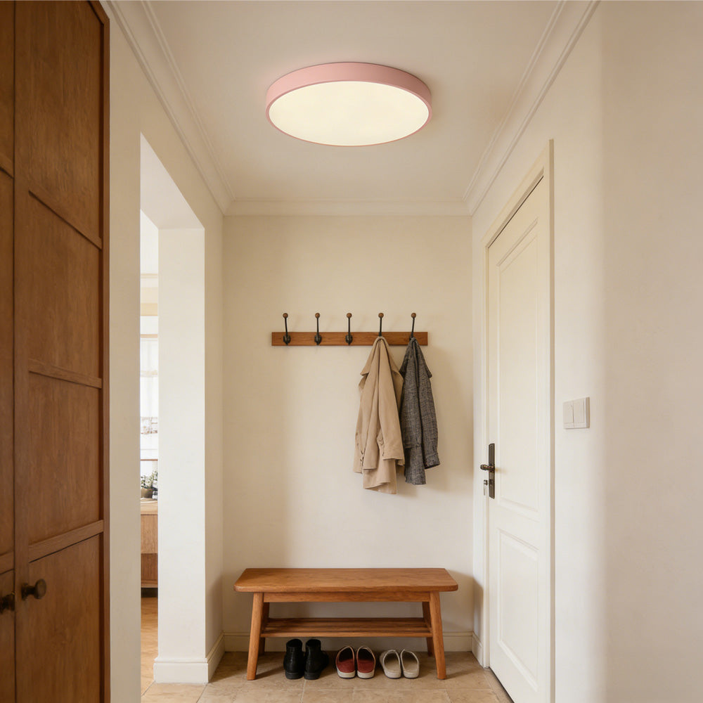 Lampsmodern-UK Circular Flush Mount LED Ceiling Light Slim Profile