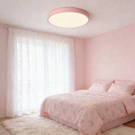 Lampsmodern-UK Circular Flush Mount LED Ceiling Light Slim Profile