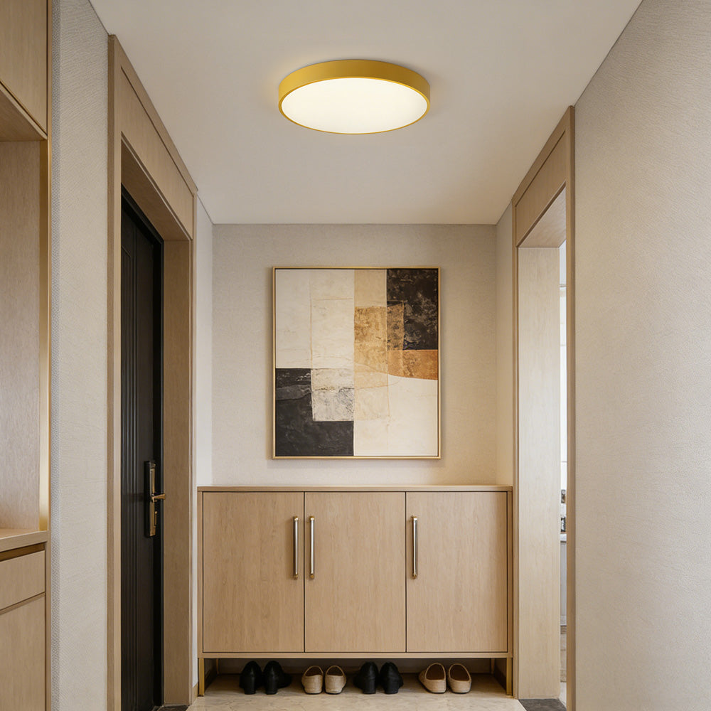 Lampsmodern-UK Circular Flush Mount LED Ceiling Light Slim Profile