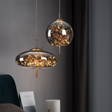 Lampsmodern-UK Nordic Luxury LED Glass Pendant Light