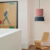 Nordic Pendant Light Acrylic Aluminum Colorful Bowl Shade E27