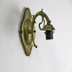 Alternate colourway of the stained glass petal wall sconce