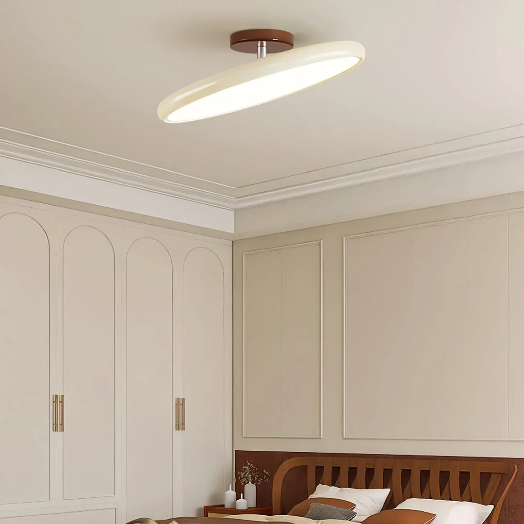 Lola Adjustable Circular Ceiling Lamp Nordic Modern Acrylic Shade