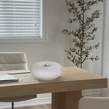 Round Glass Dimmable Wall Lamp Modern Donut LED Sconce