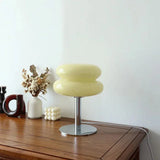 Elenorra Spinetta Retro Table Lamp Double Glass 11in H 7.1in
