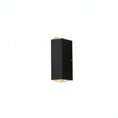 Modern Minimalist Rectangular LED Wall Sconce Lamp Aluminum 2-Light