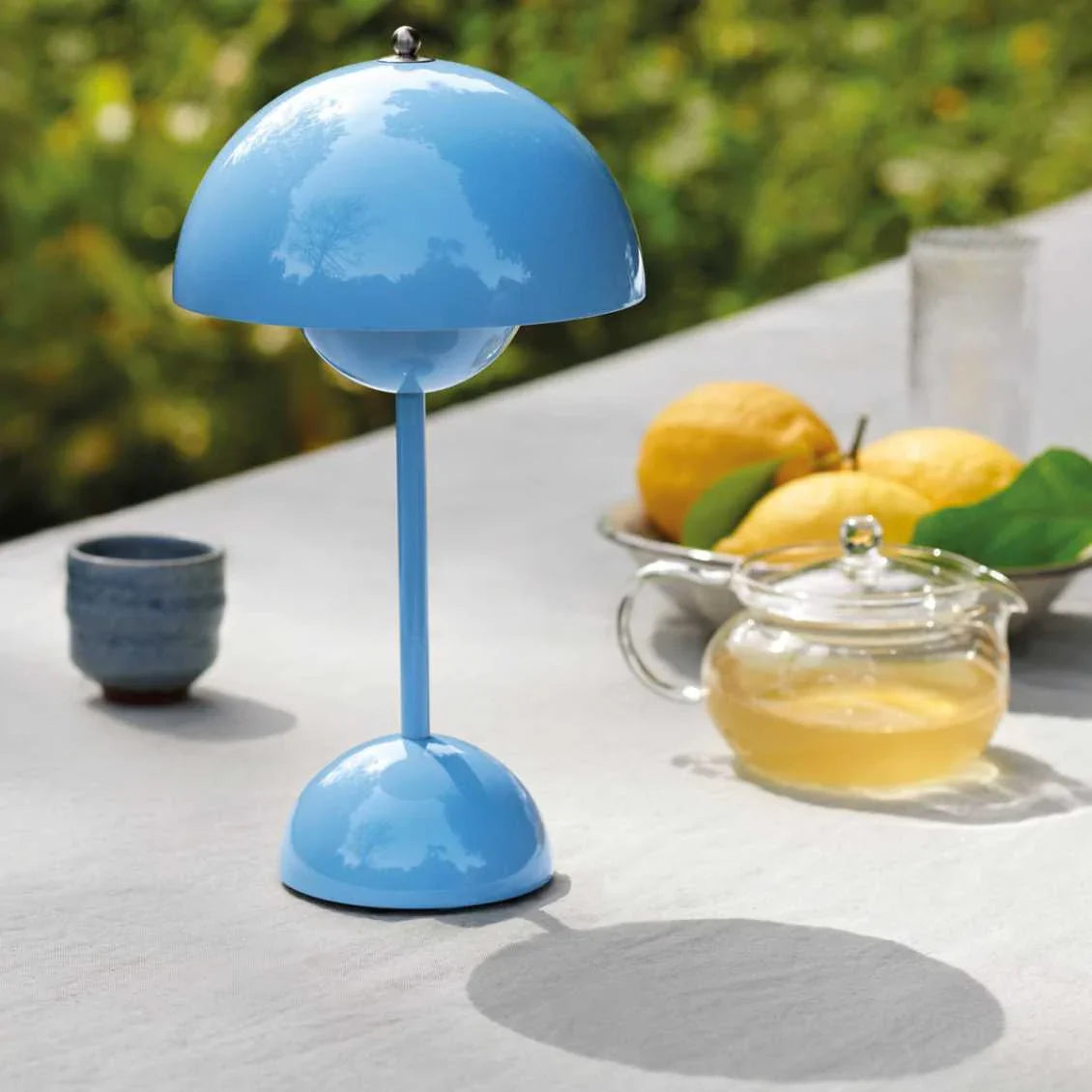 Elenorra Lunada LED Table Lamp Rechargeable Touch-Dimmer 11.8in