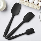 3 Piece Silicone Spatula Set – Nonstick Heat Resistant Baking Tools - Silicone Spatula - Hurbane Home