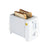 3 Slice Toaster with Extra Wide Slots for Thick Bread - Even Toasting - 2 Slice Toaster - Hurbane Home