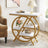 3 Tier Side Table – Tribesigns Rustic Storage with Geometric Metal Frame - Hurbane Home