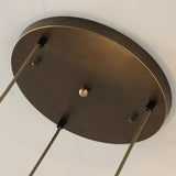 Lampsmodern-UK Multi-Head Glass Pendant Light Black for Kitchen