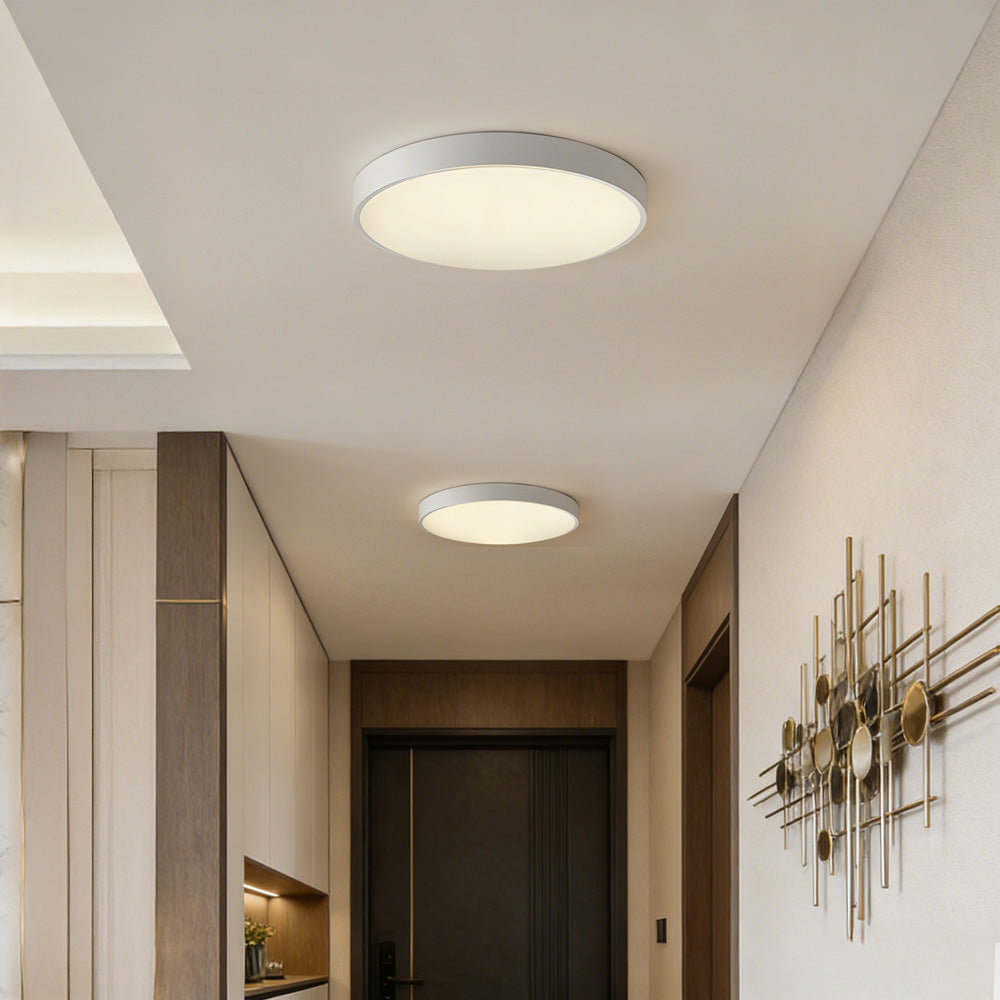 Lampsmodern-UK Circular Flush Mount LED Ceiling Light Slim Profile