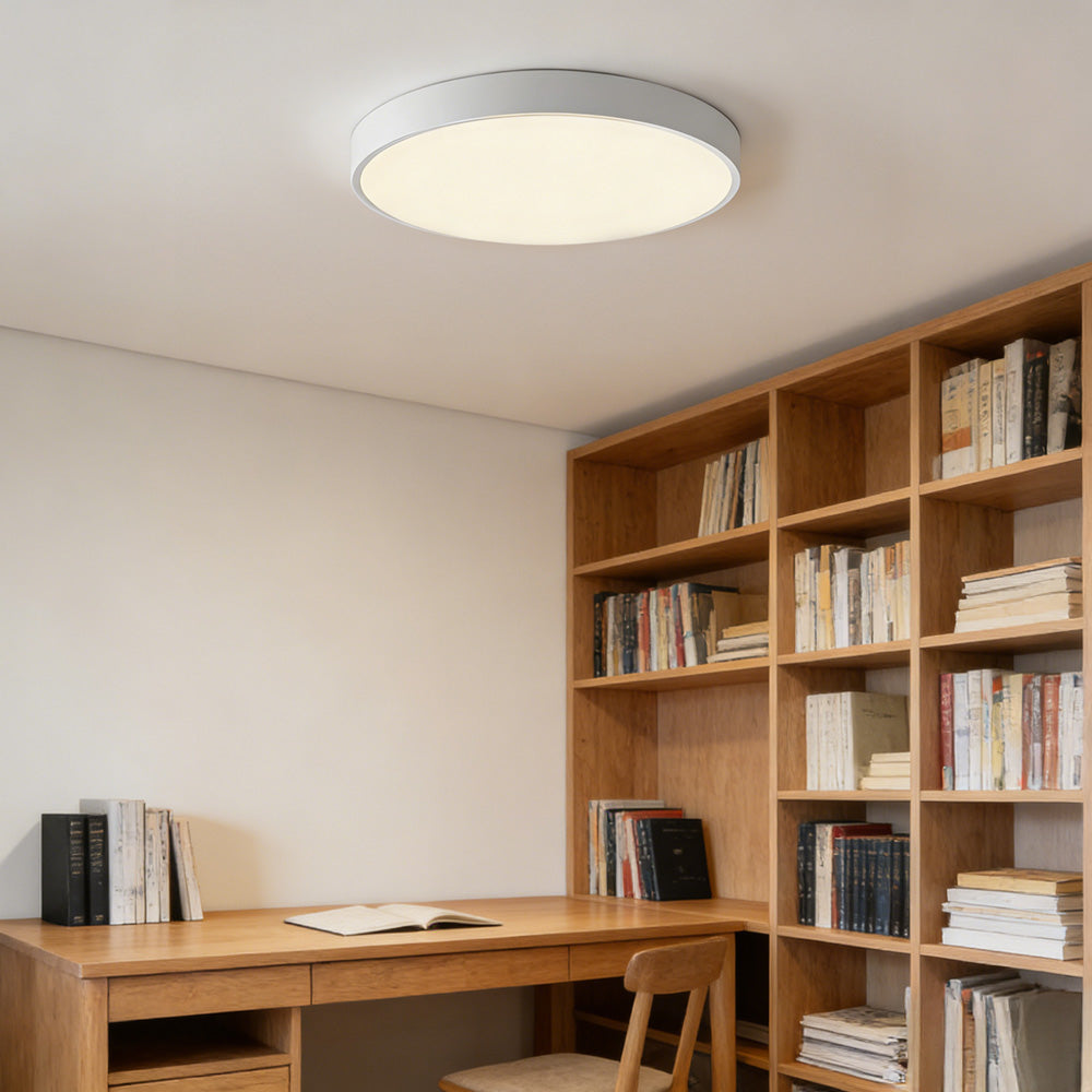 Lampsmodern-UK Circular Flush Mount LED Ceiling Light Slim Profile