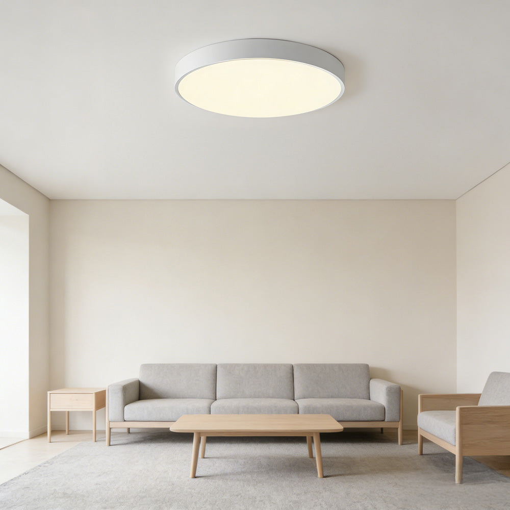 Lampsmodern-UK Circular Flush Mount LED Ceiling Light Slim Profile