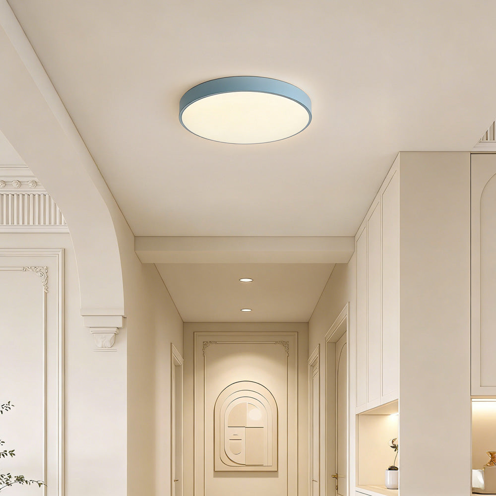 Lampsmodern-UK Circular Flush Mount LED Ceiling Light Slim Profile