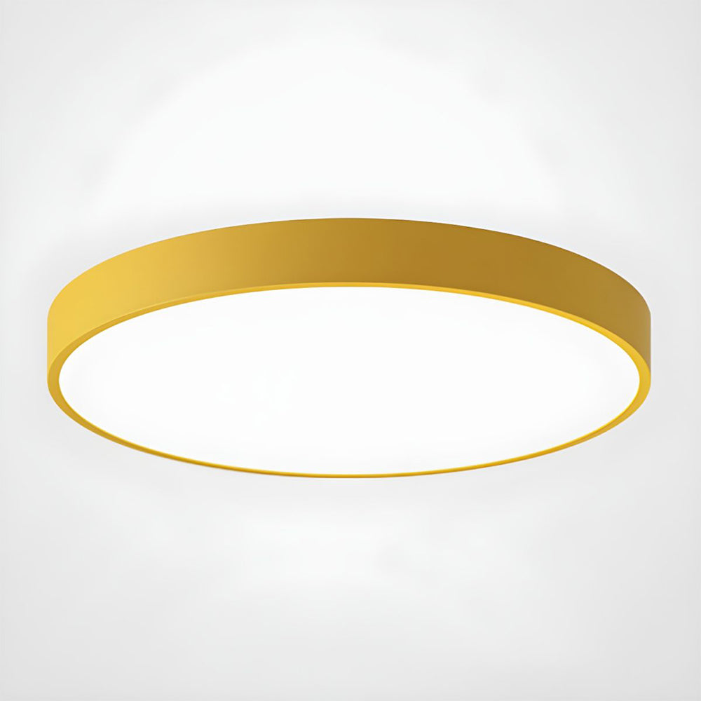 Lampsmodern-UK Circular Flush Mount LED Ceiling Light Slim Profile