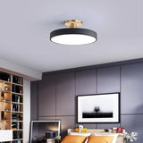 Lampsmodern-UK Circular LED Semi-Flush Ceiling Light 12in Acrylic