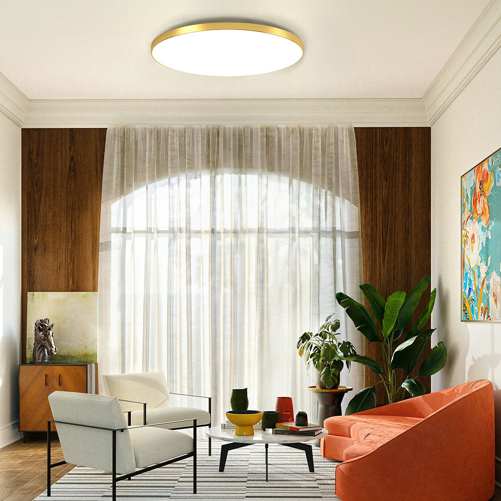 Lampsmodern-UK Modern Round LED Ceiling Light Slim Flush Mount