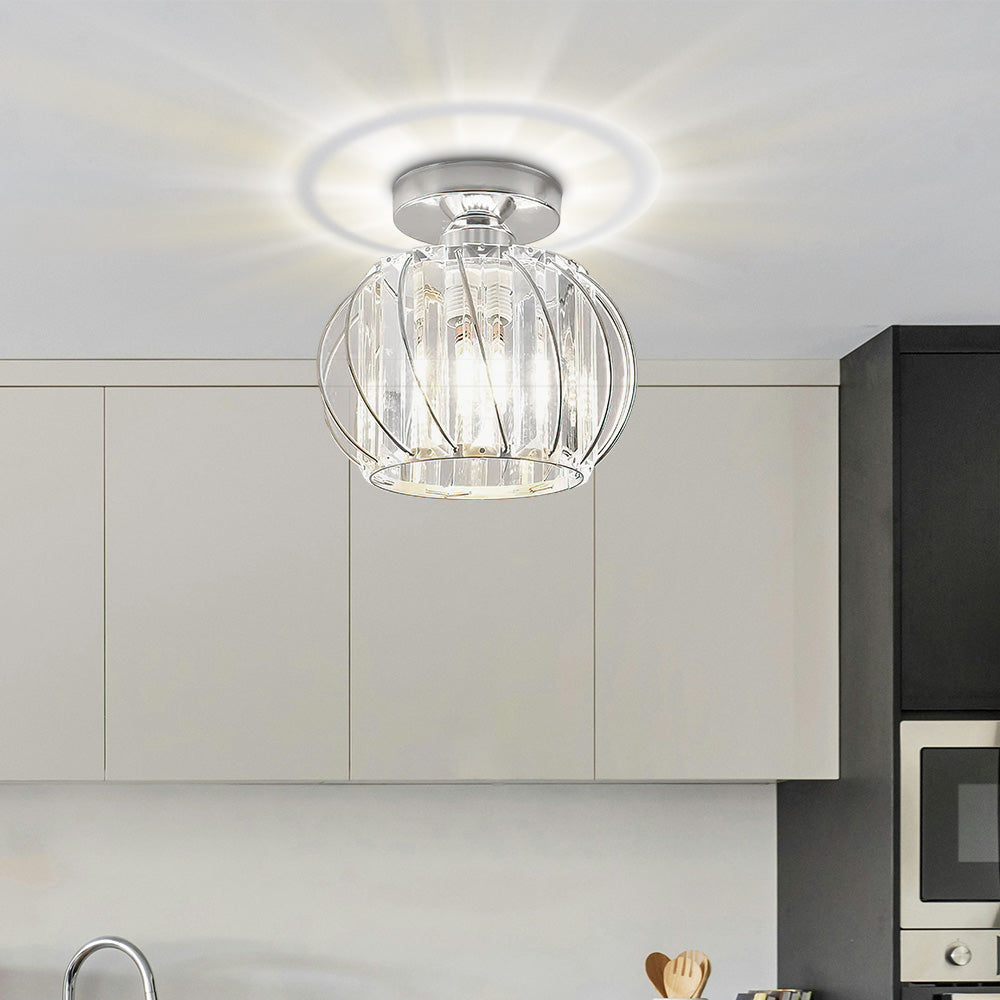 Lampsmodern-UK Nordic Luxury Glass Ceiling Light Flush Mount