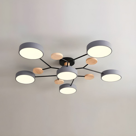Lampsmodern-UK Circular LED Ceiling Light 33.5-37in Dia 5.5in