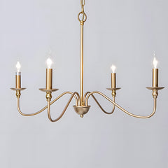 Lampsmodern-UK Simple Modern Iron Pendant Light, 34.6in Dia x 15in