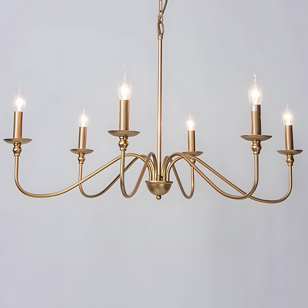 Lampsmodern-UK Simple Modern Iron Pendant Light, 34.6in Dia x 15in